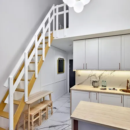 Nadolnik Apartment With Mezzanine Poznan Exterior photo